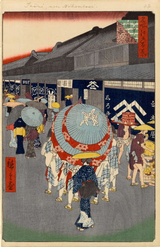 View of Nihonbashi Tōri itchōme
