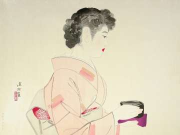 Shinsui Itō “Tea Ceremony” 1965 thumbnail