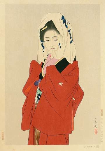 Tatsumi Shimura “Maihime (Start of Dance)” 1952 thumbnail