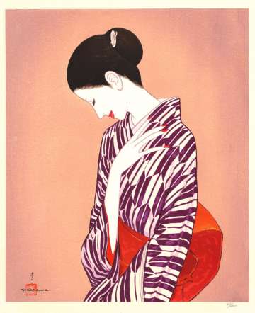 Keiichi Takasawa “Yagasuri Pattern” 1985 thumbnail
