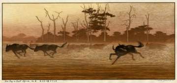 Toshi Yoshida “One Day in East Africa No. 4” 1981 thumbnail