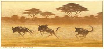 Toshi Yoshida “One Day in East Africa No. 7” 1981 thumbnail